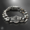Bracelet Harley-Davidson® Homme en Acier Inoxydable – L'Esprit de la Route au Poignet