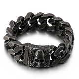 Bracelet Éminence Black Skull-lux Massif