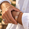 Bracelet en cuivre pur torsadé magnétique - Soulage douleurs & arthrose | Zahros