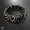 Bracelet Éminence Black Skull-lux Massif