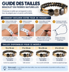Bracelet Kalon en Pierres Obsidienne Dorée & Cuivre