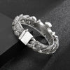 bracelet croix homme, bracelet médiéval, bijou gothique, bracelet argent ancien, bracelet viking homme, bijou symbolique homme, bracelet masculin original, bijou artisanal homme

