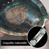 Le Bracelet Luxury Nacre Tungstène allie élégance, style et bien-être. Fabriqué à partir de tungstène de haute qualité et agrémenté de coquille naturelle et d'hématite