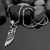 pendentif ailé homme, bijou spirituel homme