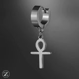 boucles d'oreilles croix ANKH