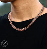 Collier magnétique en cuivre massif - pour homme