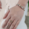 Bracelet plus ring Copper