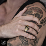 BAGUE VIBRATION PENTACLE - ZAHROS