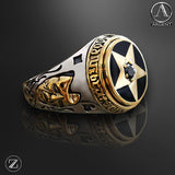 BAGUE VIBRATION PENTACLE - ZAHROS