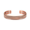 Bracelet en cuivre pur torsadé magnétique - Soulage douleurs & arthrose | Zahros