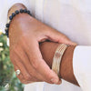 Bracelet en cuivre pur torsadé magnétique - Soulage douleurs & arthrose | Zahros