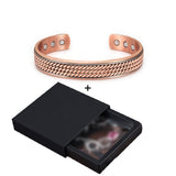 Bracelet en cuivre pur torsadé magnétique - Soulage douleurs & arthrose | Zahros